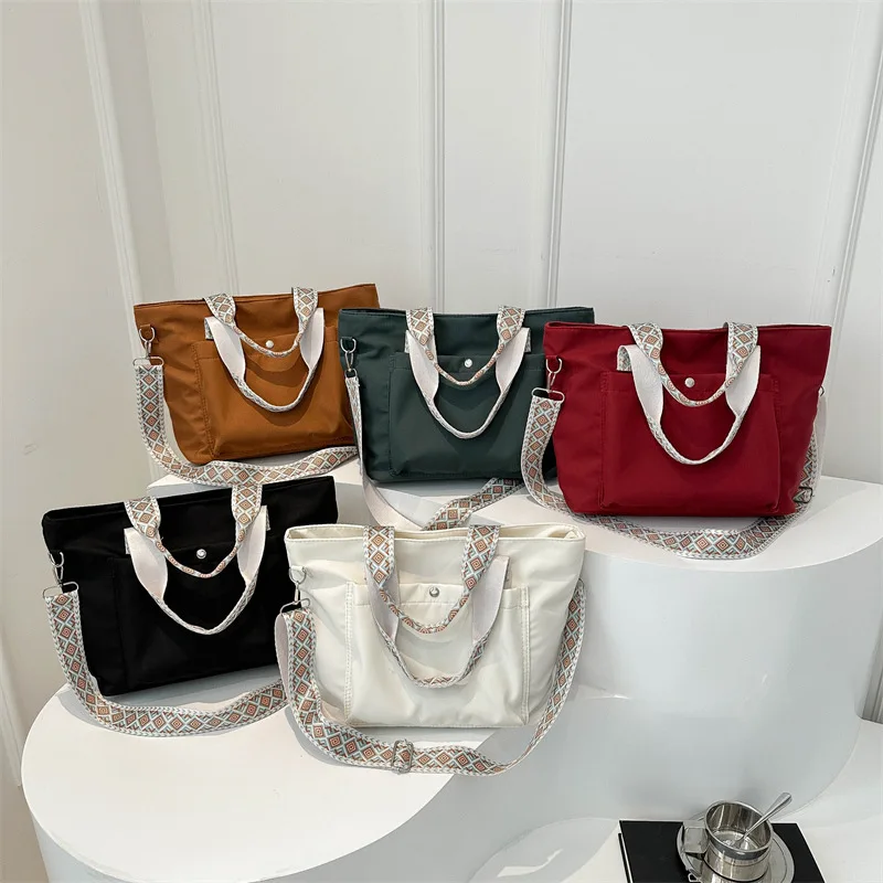 

Bags For Women Big Bag Crossbody Tote Famous Luxury Brand Nylon Shoulder Sports University White Aesthetic Universidad Zipper