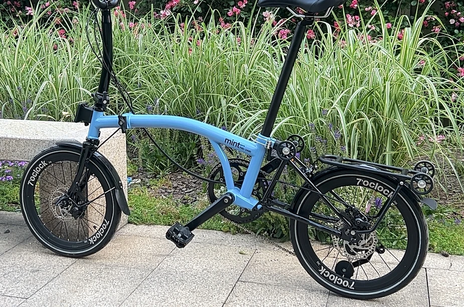 【しんさん様】mint bike mint t9b 9速 折りたたみ自転車 S574712515ab54c909af8bd4e6e35c