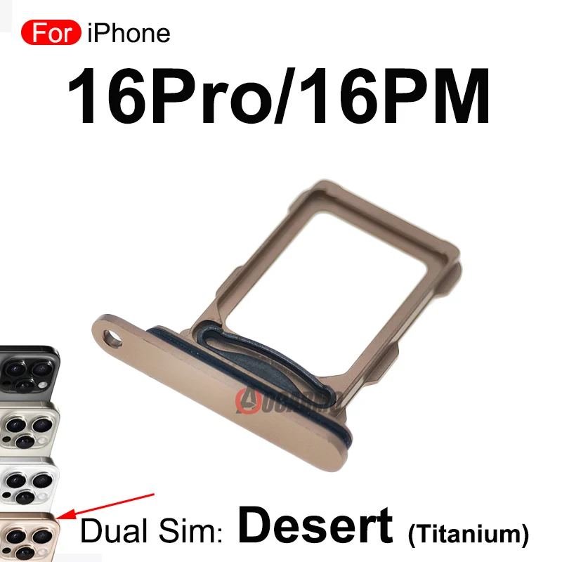 Tiroir Double SIM Pour IPhone 13 6.1" - Noir - Neuf Sous Blister - Compatible Apple