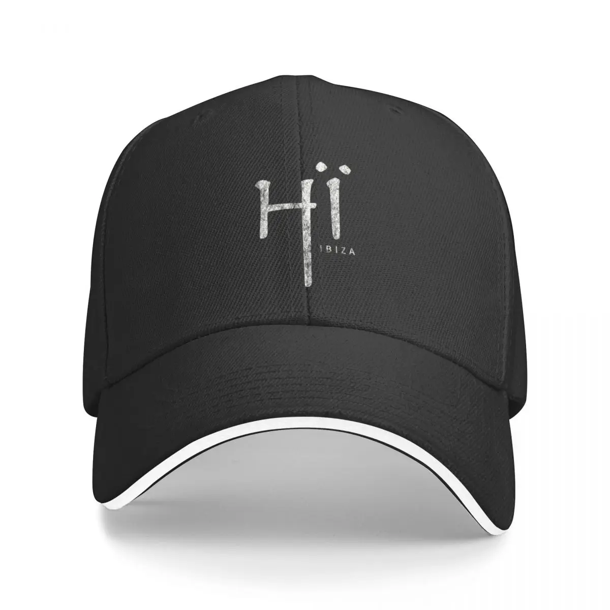 

Hi Ibiza (White) Baseball Cap Snapback Cap Sun Cap |-F-| Hat For Man Women's