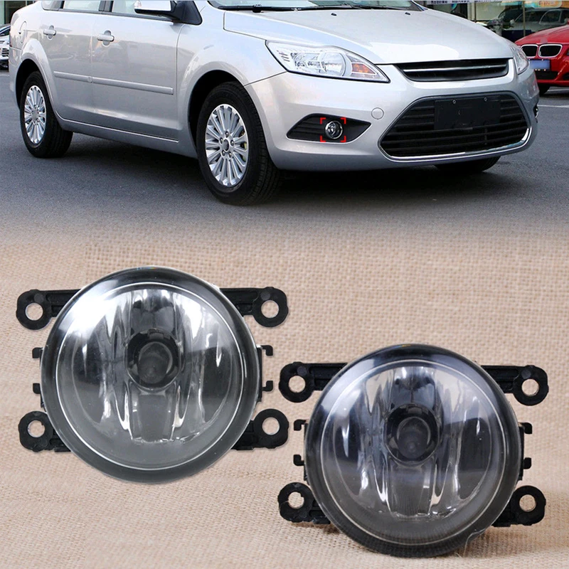 2Pcs Car Front Fog Light Assembly 12V 55W LED Fog Lights For Suzuki Swift VITARA