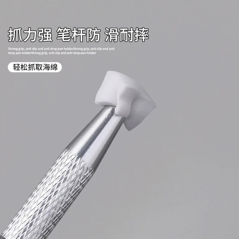 100pcs Gradient Sponge Brush for Nail Art, Gel Polish Brush, Glitter Powder, Manicure Accessory, 5