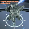 JC09 2.4G RC Robot Battle Spray Shoot Robo With Dual Remote Control Humanoid Fighting Robots Toys for Kids Christmas gift toy 4