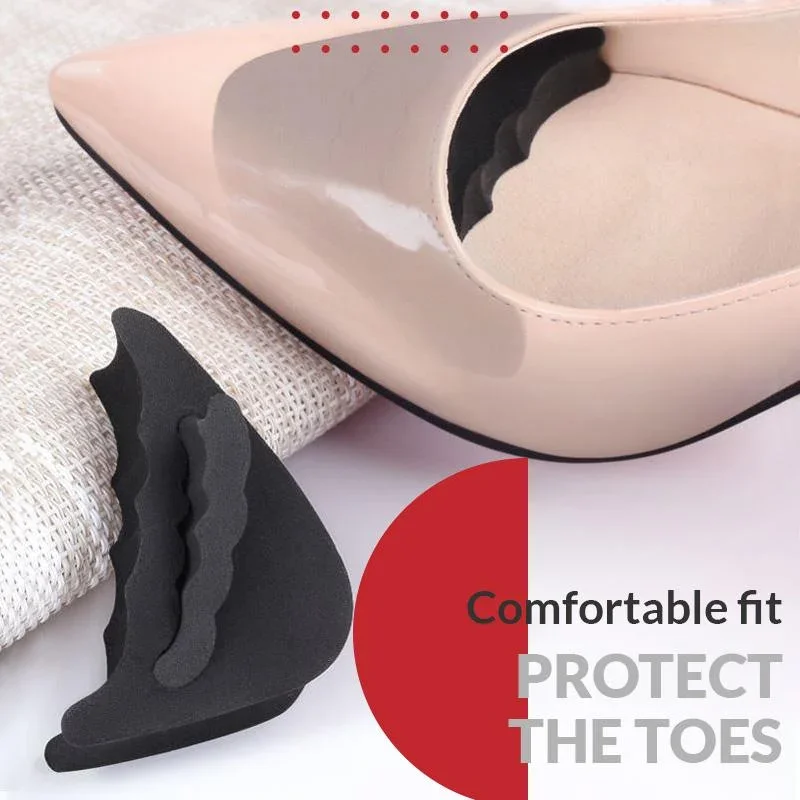 Women Hollowed-Out Toe Plug High Heel Half Forefoot Insert Plug Cushion Pain Relief Front Filler Adjustment 1 Pair toe pads forefoot pads forefoot cushion