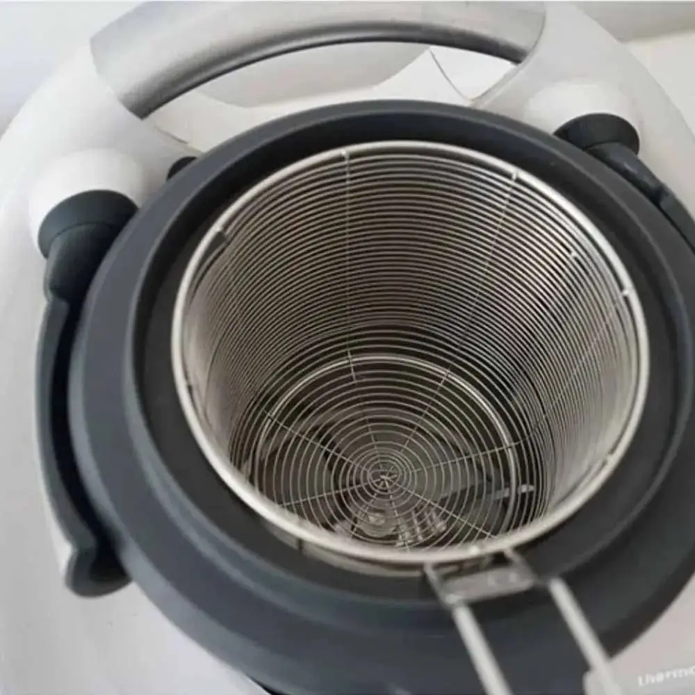 Stainless Steel Deep Frying Basket with Handle for French Fries