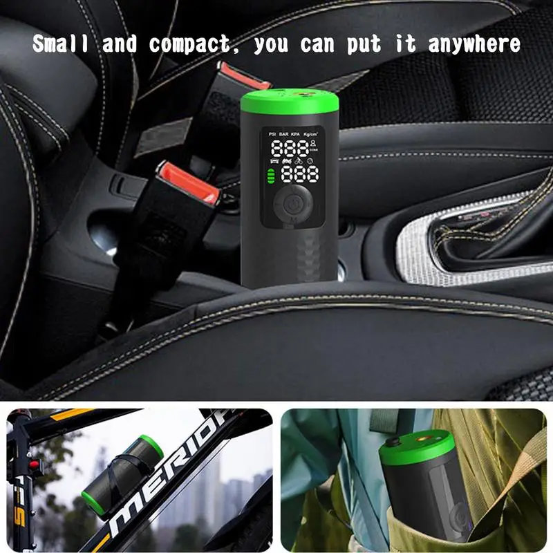 �޴�� �̴� ���� ���� ����, �޴�� Ÿ�̾� ����, 150PSI ���� 2500mAh ���͸�, ������ ����, �ٱ�� ����