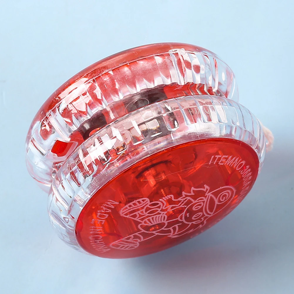 Luminous Yo-Yo LED Light Up Yo-Yo Responsive Bearing Ball For Teens Adults Beginner Party Favors Gift