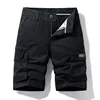 Loose Cropped Pants Men's High-End Jungle Mountaineering Summer New Cargo Shorts Casual All-Matching Straight Multi-Pocket Pants 4