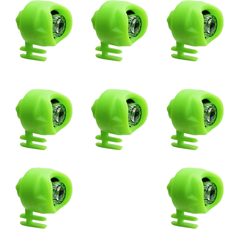 green 8pcs