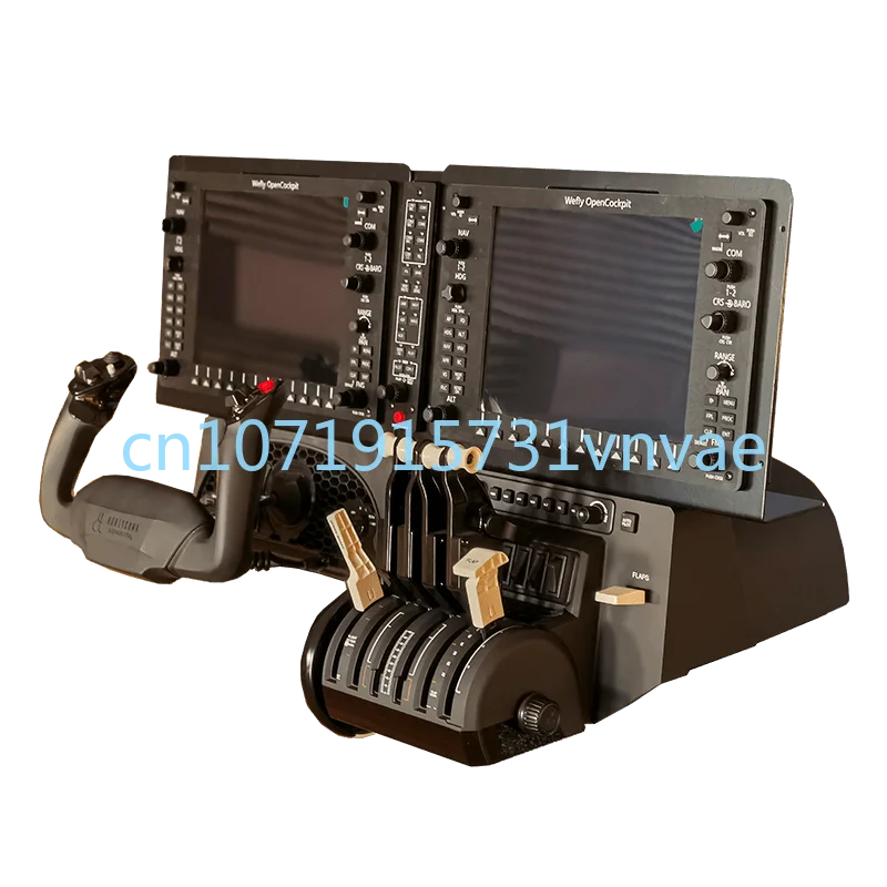 P3D Microsoft Simulated Flight G1000 Integrated Aerophone PFD/MFD Display Panel 10.4-Inch LCD Meters Display xplan/FSX/MSFS