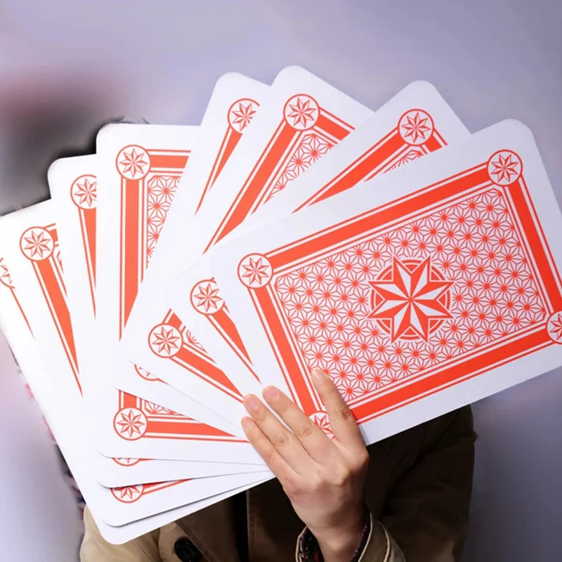Super Jumbo Oversized Playing Cards Fun Games For Adults And Children Juegos De Mesa Familiares Divertidos Partyspiele 4