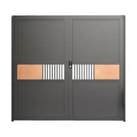 Villa Courtyard Gate, Garden Entrance Gate, Single and Double Door, Made of Iron/stainless Steel Material, Customized Size 1