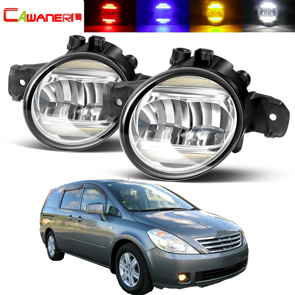 

2 в 1, Автомобильные противотуманные фары в сборе для Nissan Presage 2004, 2005, 2006, 30 Вт Светодиодный Противотуманные фары, дневные ходовые огни, дневные ходовые огни, лм, 12 В