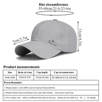 Fashion Breathable Men Women Snapback Hip Hop Hat Mesh Sun Gorras Unisex Casual Plain Adjustable Baseball Cap Canada Golf Caps 4