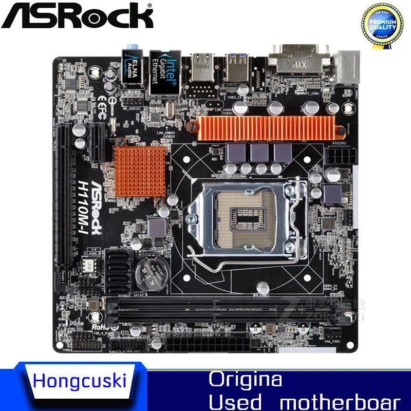 Per La Scheda Madre H110 Desktop 1151 Originale Usata H110M-I H110 Socket Lga1151 Ddr3 Sata3 Usb3.0