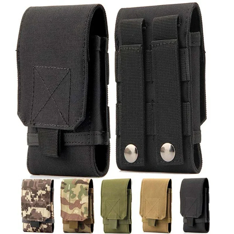 Universal Phone Pouch Holster Waist Bag Army Tactical Military