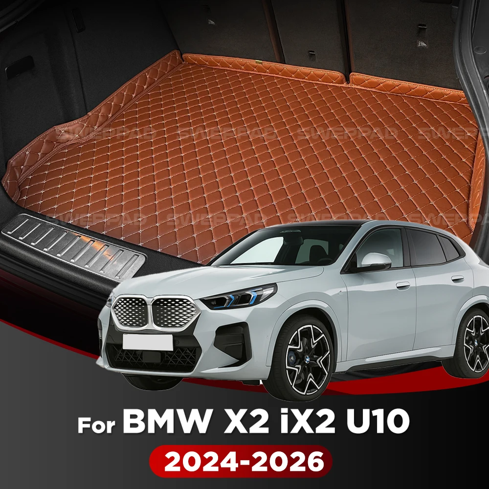 tuning-art BWX1254 Tappeti per Qualsiasi Tempo per BMW X2 U10 sDrive 12/2023- Impermeabile, Cucitura:Nero