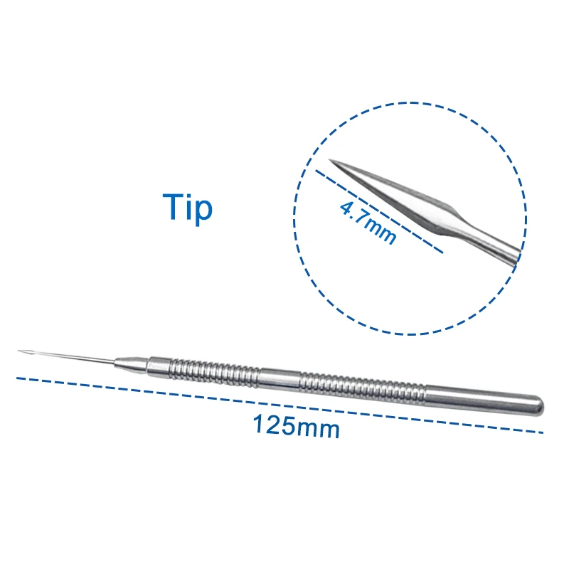 

1 шт., игла для прокола инородного тела, 12,5 см