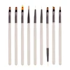 1Pcs French Stripe Nail Art Liner Brush Set Tips Ultra-thin Line Drawing Pen UV Gel Painting Brushes Manicure Tool 5