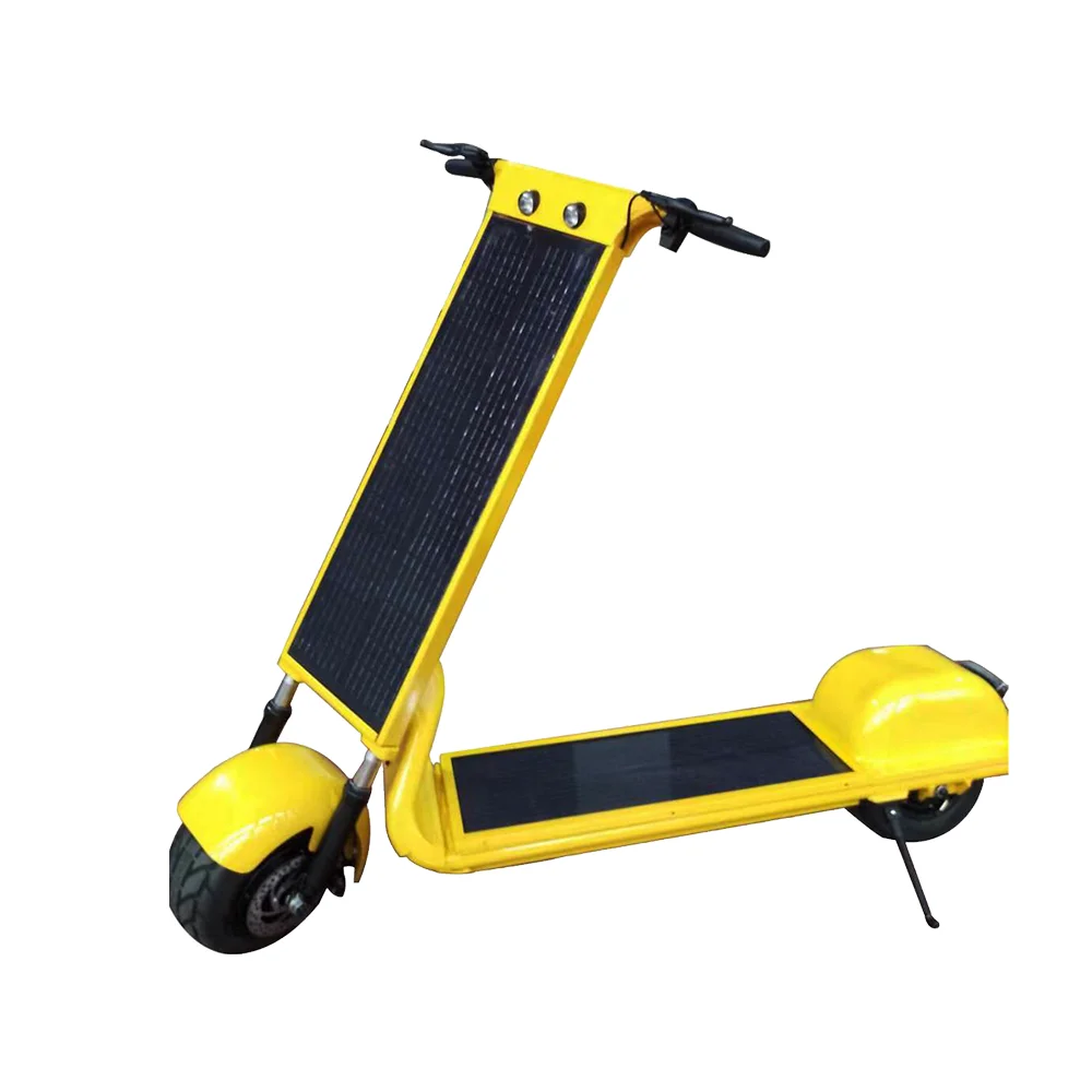

2023 App Energy Conservation Tech Anti-impact Energy Charging Free Foldable E Adult Mobility Solar Panel Electric Solar Scooter