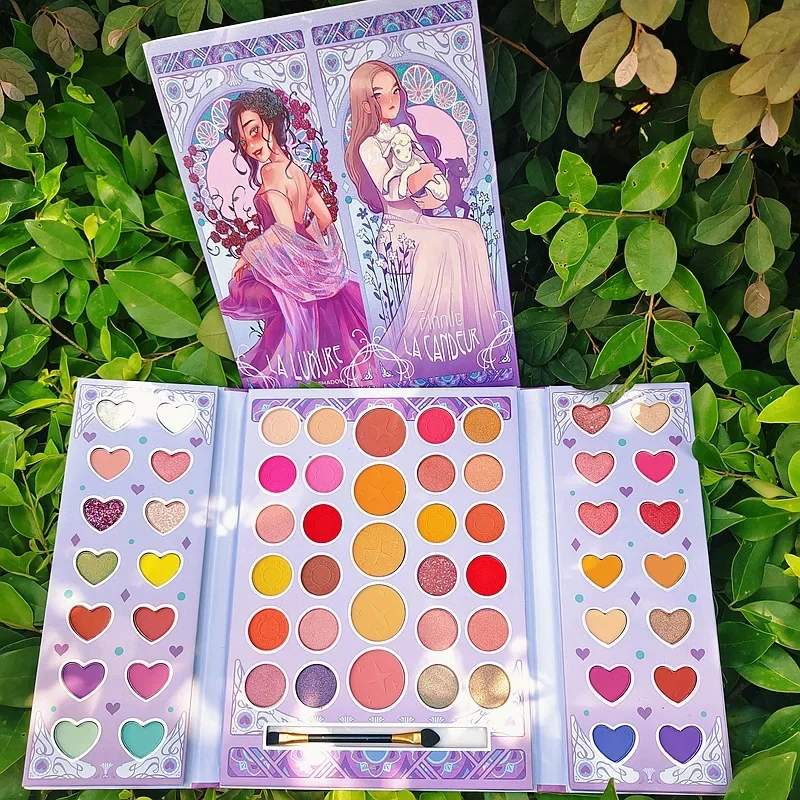 

57 Colors Eye Shadow Plate Highlight Repair Shimmer Matte Shimmering Powder Sequins Makeup Palette Multifunctional Palette