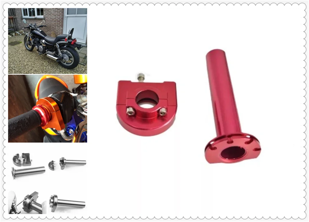 22Mm Moto Modificato Impugnatura Dell'Acceleratore Coppia Della Maniglia Rotante Per Ktm Lc4 Supermoto 990 Adventure 990 Smc Smcr Enduro R Mc-R