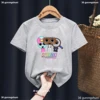 Sprunki Electronic Games Children'S Short Sleeve Tees Horror Game T-Shirt Boys Girls Clothes Cartoon Printed Casual T Shirt Kids 5