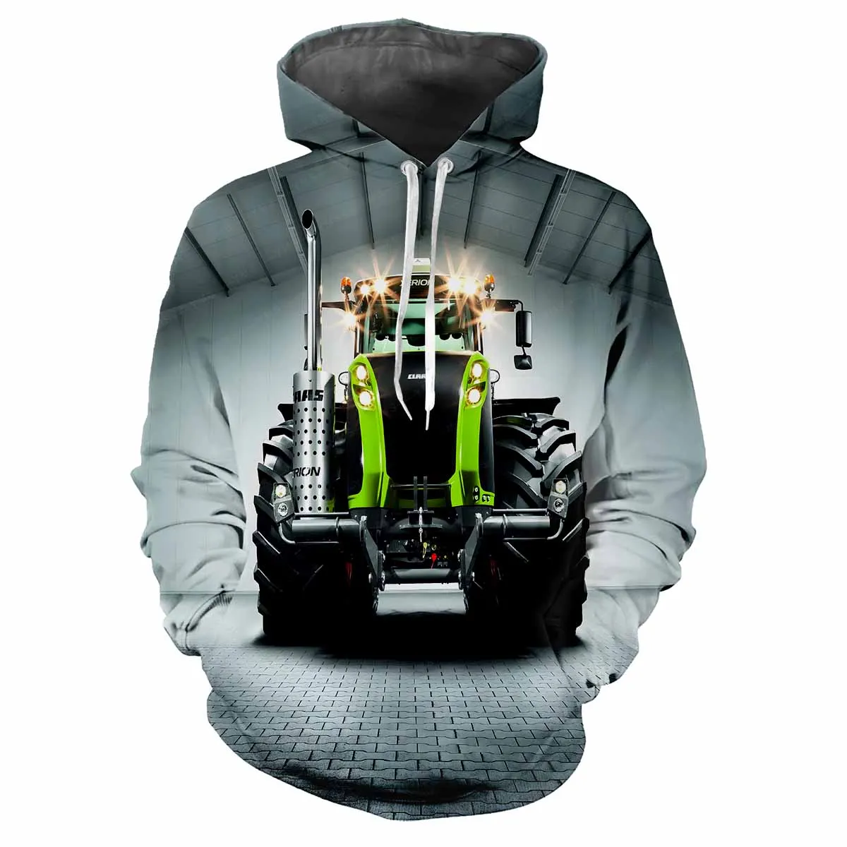 

Engineering Car 3d Printed Hip Hop Spring Autumn Men's Hooded Hoodie Fashion Classic Trend Street Casual Loose Quality Clothing