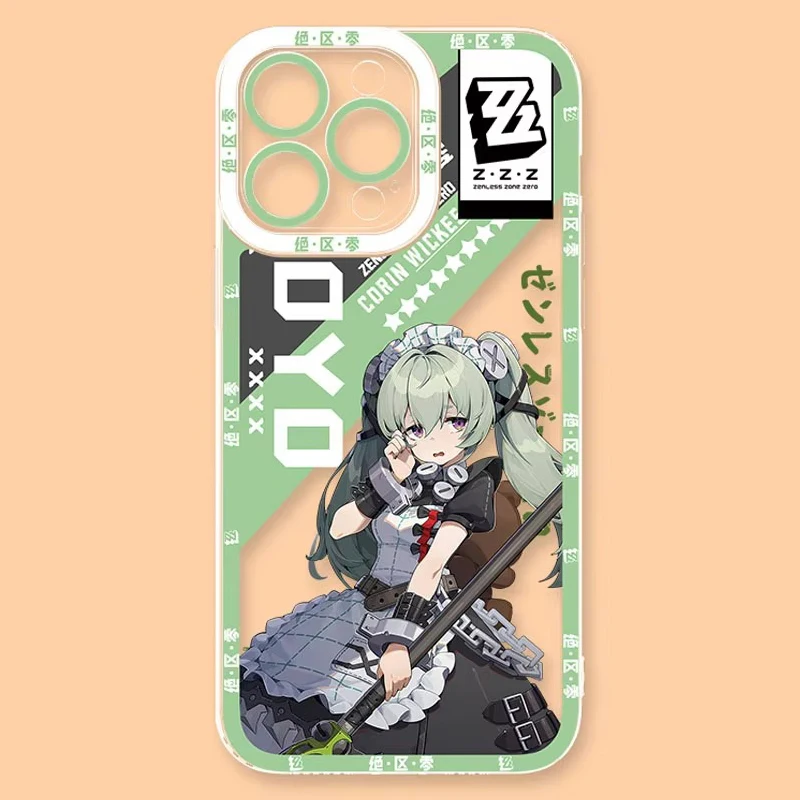 Zenless Zone Zero Ellen Joe Silicone Phone Case
