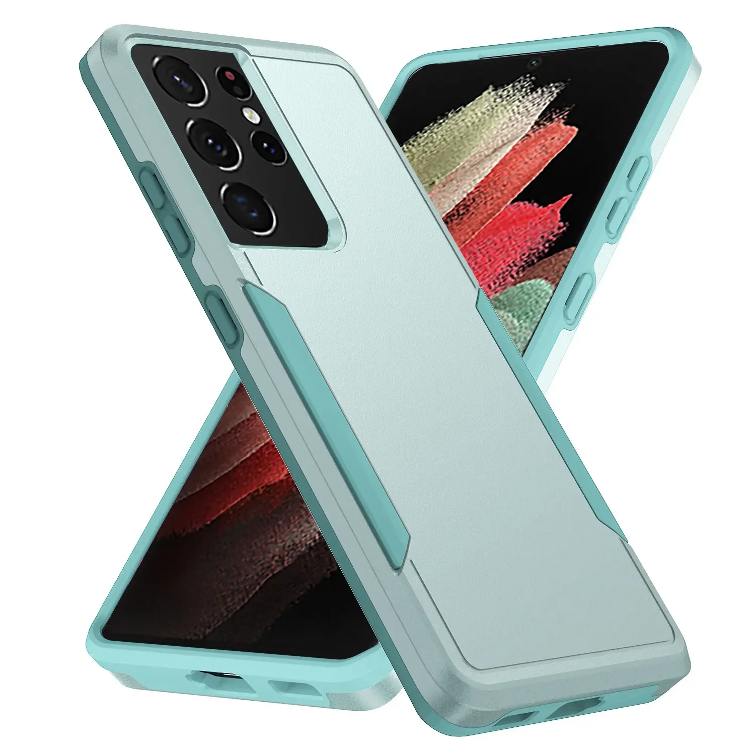 Rugged Shockproof Phone Case with Heavy Armor Protection