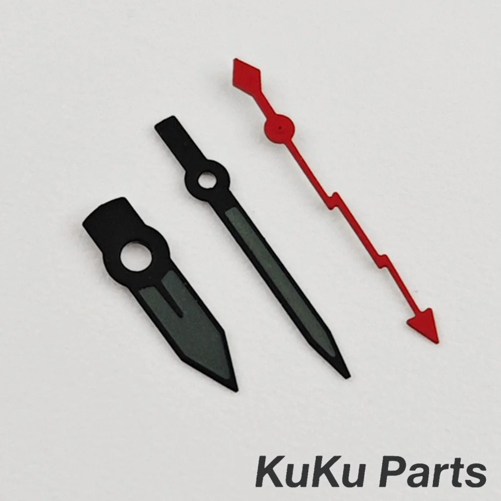 Green Super Luminous Lightning Second Hand for Watches - Precision Needle Pointer Parts