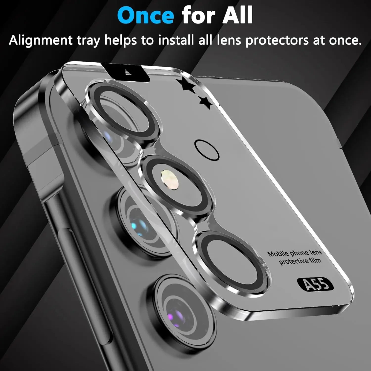 Premium Camera Lens Protector for Samsung Galaxy Smartphones
