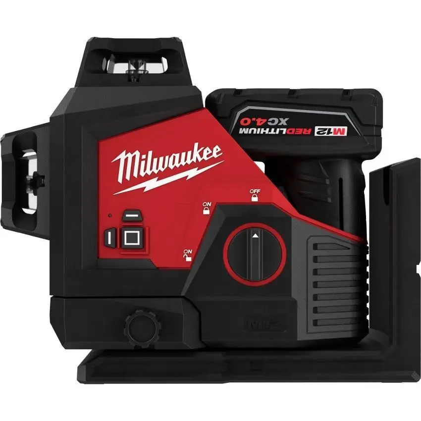 Milwaukee 3632-21 M12 Verde 360 ° 3 Kit Laser Per Aerei-Solo Corpo