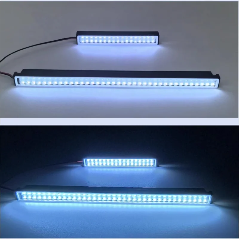 Dome Light Front Lamp LED Spotlight for Tamiya 1/14 RC Truck Volvo FH16 XL 750 4X2 Tractor Trailer LESU DIY Parts 4