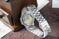 ROKATIE 2024 Luxury 9015 Japanese Movement Stainless Steel Watch 38mm Case Luminous Feature Day 50m Waterproof New Release 2