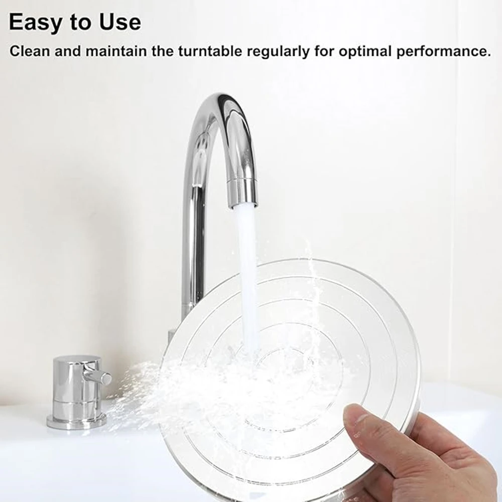 Ceramics Pottery Wheel Tools DIY Double-Sided Clay Turntable 15-25CM Cake Pottery Turntable Aluminum Alloy Wheel Tool
