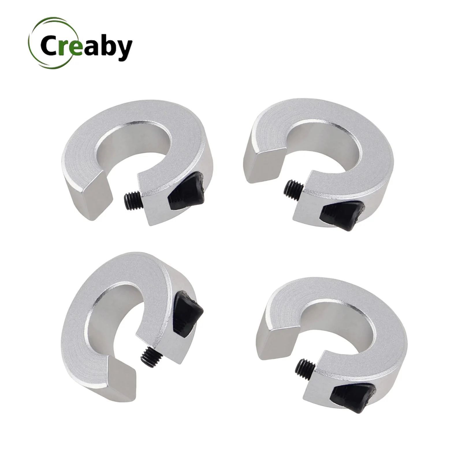 4pcs SBR12 SBR16 Linear Rail Stop Collar Fixed ring large opening type for SBR12/16/20mm CNC 3D Parts Fixed Linear Rail Bearing