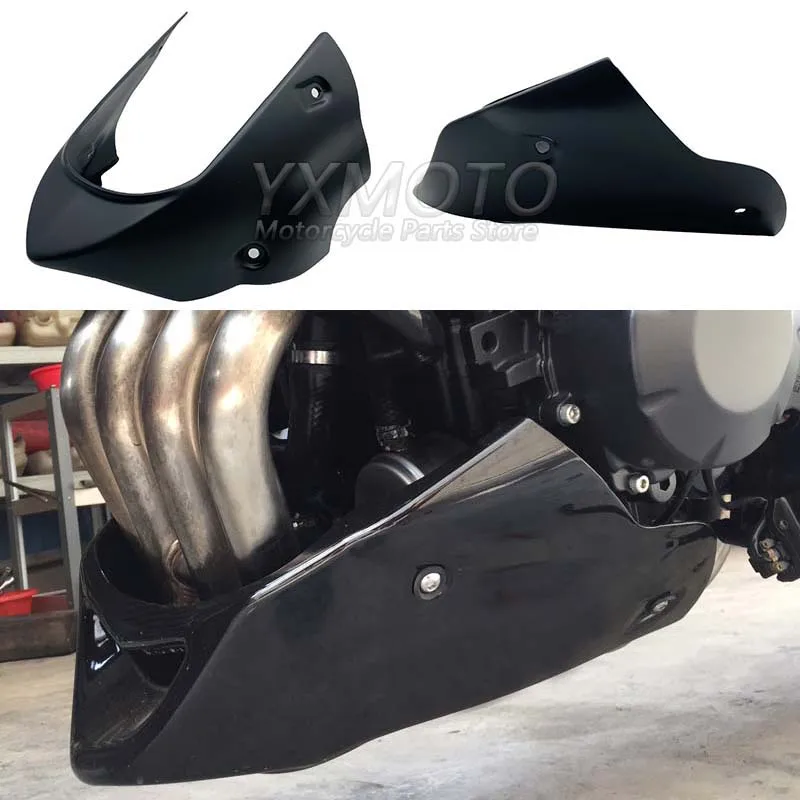 

Для мотоцикла Yamaha FZ6 FZ6N FZ6S 2004-2010 ABS адаптации Защитная крышка двигателя перегородка Нижняя кожуха