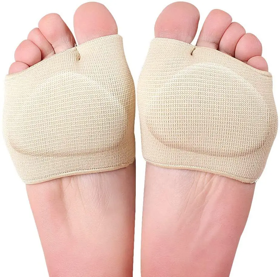 Metatarsal insole Pads for Women Men Foot Cushion Gel Sleeves Cushions shoes Pad Fabric Soft Socks for Supports Feet Pain Relief