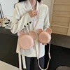 Disney Mickey Mouse Cute Cartoon Round Shoulder Bag Women's New Cartoon Messenger Bag Fashion Shopping Bag 6