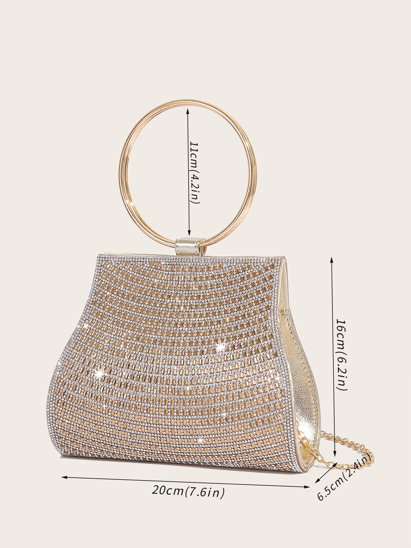 Women's Diamond Handbags Rhinestones Evening Bags Bridal Stones Clutch Purse Lady Clutches for Party Wedding