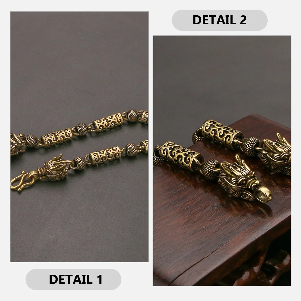

Dragon Bracelet Men Bracelet Creative Dragon Jewelry Retro Chinese Hand Jewelry