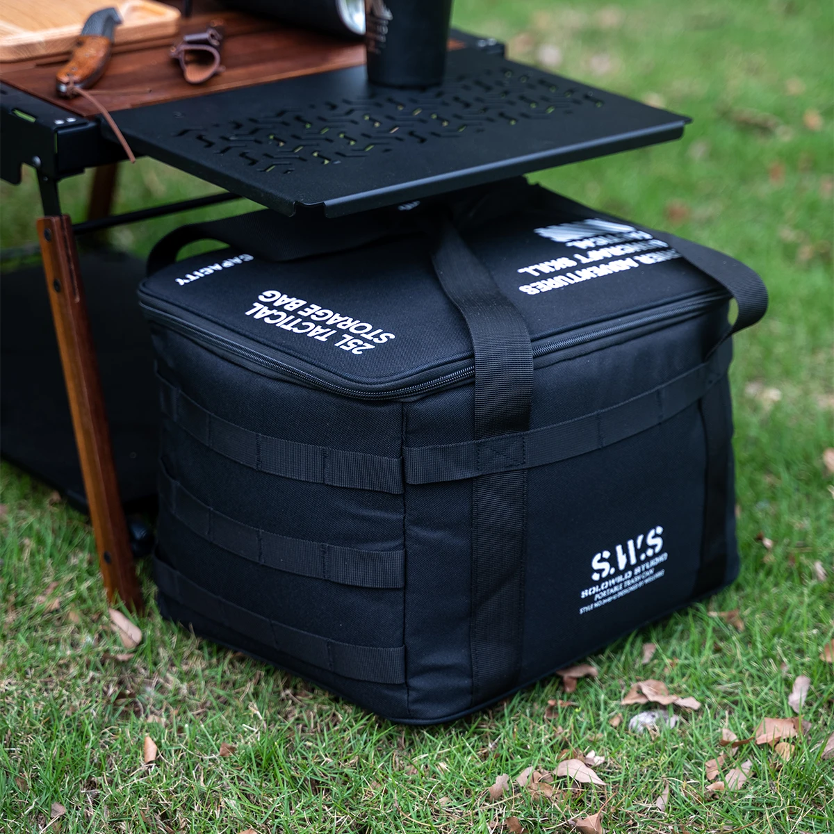 다기능 전술 저장 가방 대용량 방수 카메라 케이스 내부 가방 야외 캠핑 장비 주최자 가방