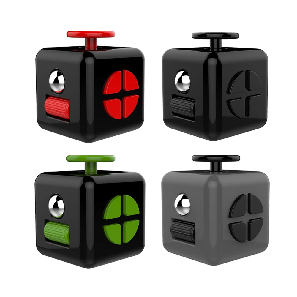 Fidget Toys Anti-Stress Fingertip Toys Autism Anxiety Relieve for Adult Stress Relief 6pcs