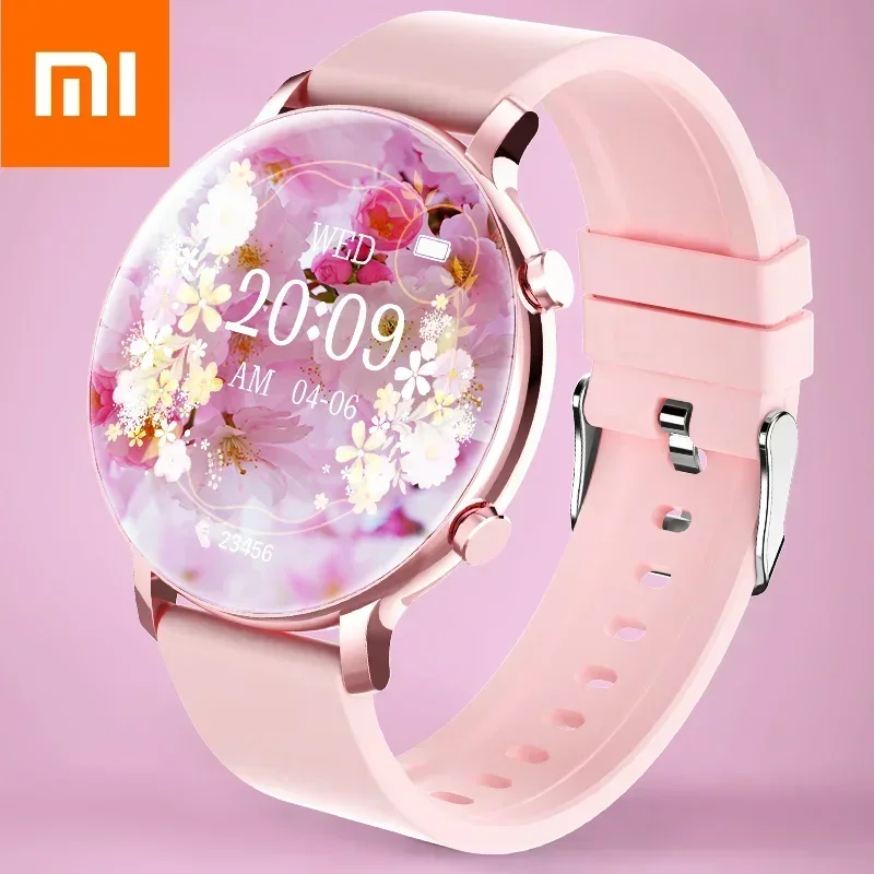 Xiaomi Smart Watch Women Bluetooth Call Watch Fitness Tracker Impermeabile Sport Smart Clock Fashion Ladies Men Smartwatch Donna