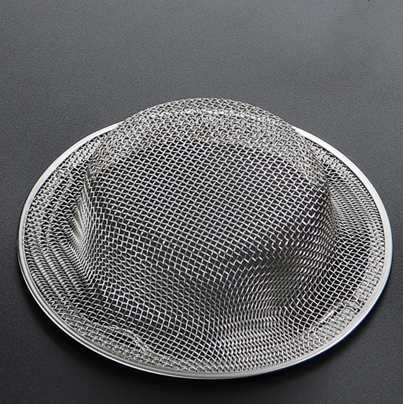 Stainless Steel Kitchen Sink Filter Network For Vegetable Washing Basin Sink Sewer Residue Filtration Anti Clogging Leakage Net