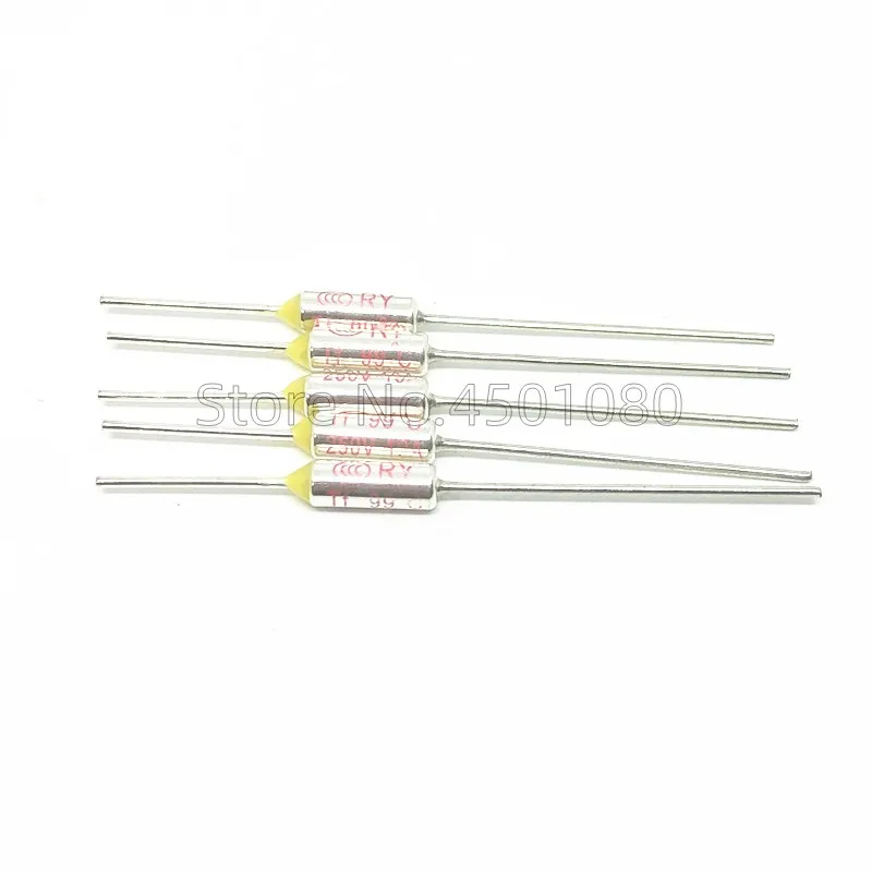 Thermal Fuse 16 Values = 80pcs assortment kit 10A 250V Thermal Cutoffs 73C degree-240C degree Temperature fuse thermal fuse