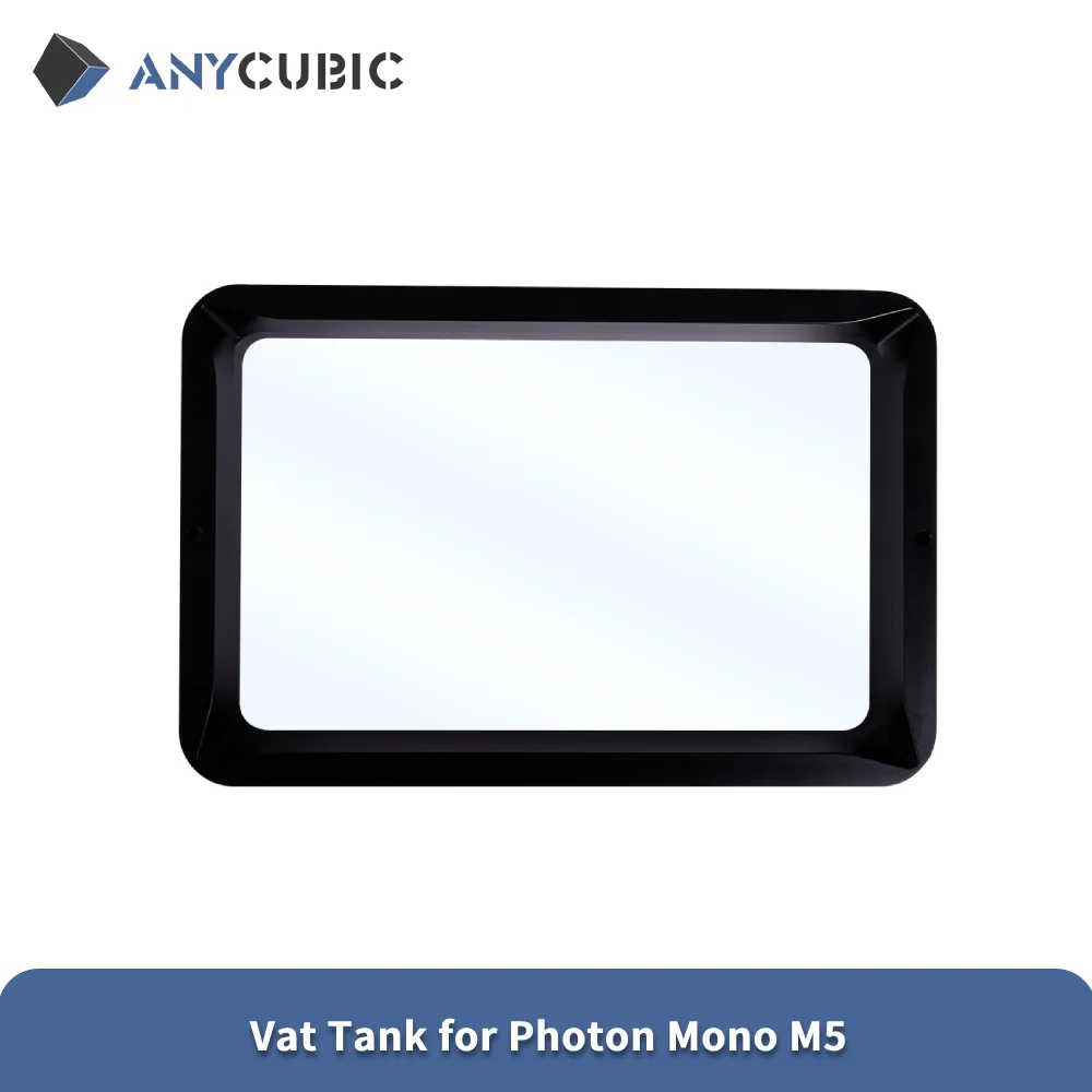 Anycubic-uv Resina Tanque de Vat Impressora 3d Acessórios Photon Mono m5 Lcd