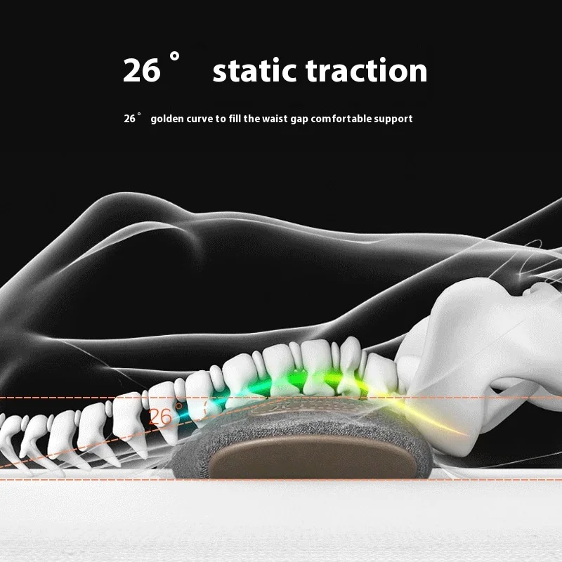 Waist Pillow Bed Sleep Lumbar Support Pad Constant Temperature Hot Compress Cushion Massage Relaxation Therapy Machine Vibrator