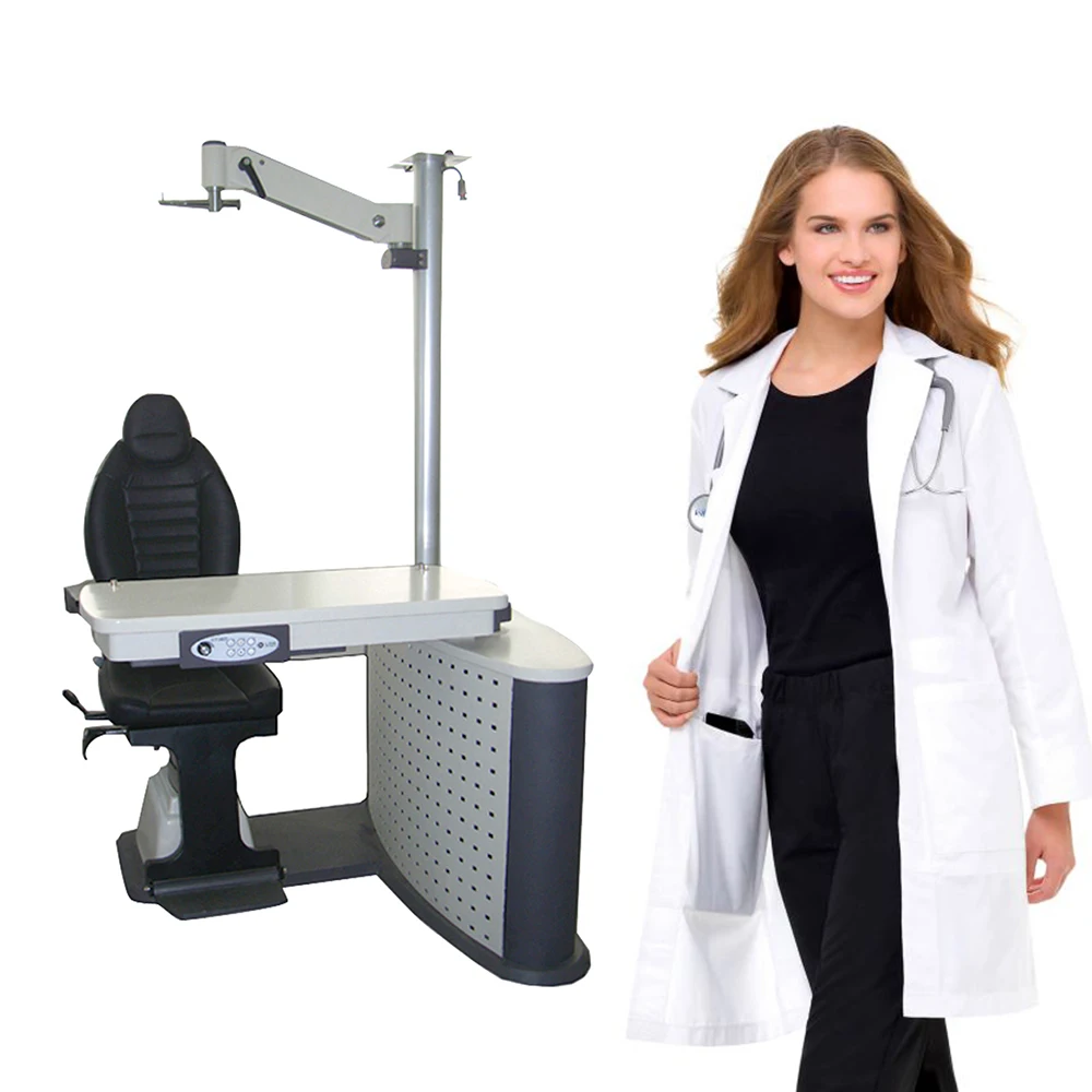 

Eye Clinical Examination Equipment Optical chair and stand, combined table, ophthalmic unit CT-360